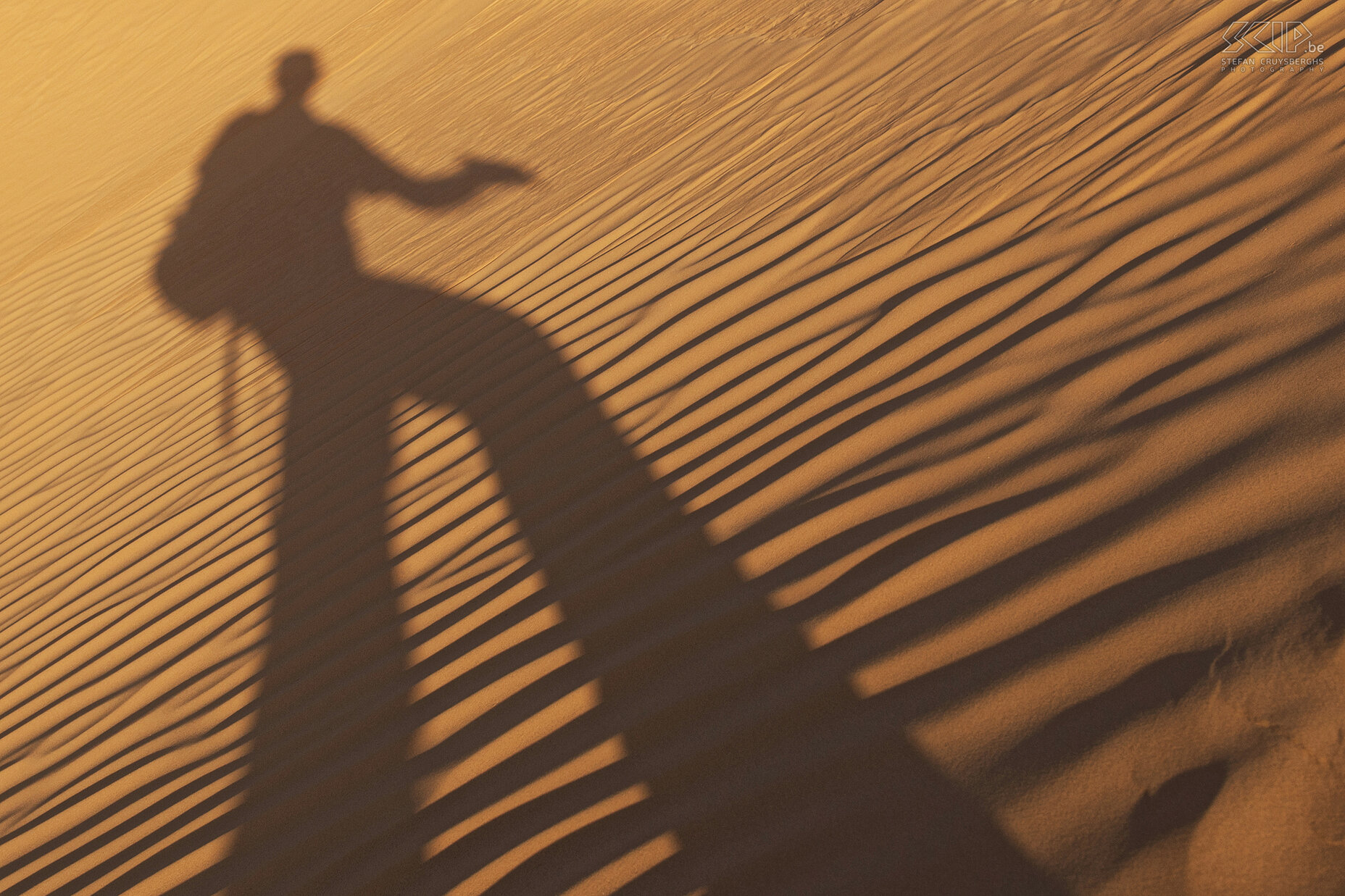 My shadow Photo of my own shadow during sunset. Stefan Cruysberghs